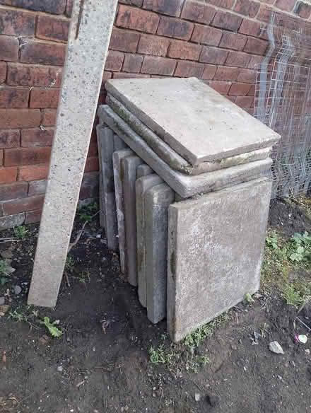 Photo of free 14 x paving slabs 600mm x 600mm (Featherstone WF7) #1