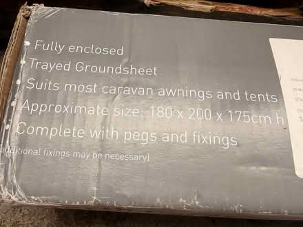 Photo of free 3 berth caravan awning inner tent (Stalybridge SK15) #2