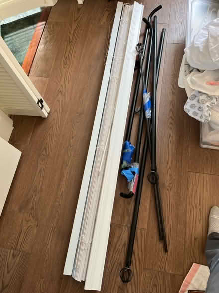 Photo of free Curtain rods and blinds (North Kirkland/South Bothell) #1