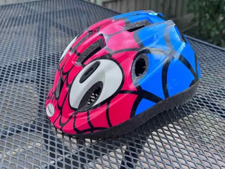 Photo of free Raleigh Kids SpiderMan cycle helmet (KT3 New Malden) #1