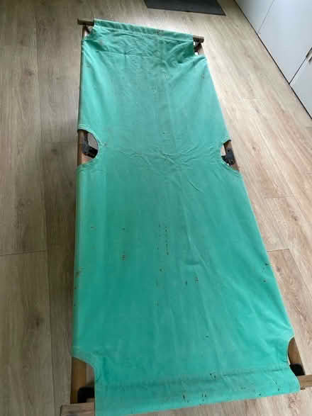 Photo of free Two vintage camp beds (Parkstone BH14) #2