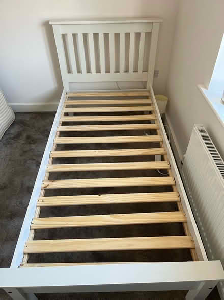 Photo of free Wooden single bed frame (Faringdon SN7) #1