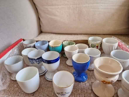 Photo of free Egg cups ( damaged) (Juniper Green, EH14) #1