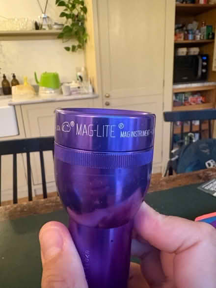 Photo of free Large Purple Hand Torch (Dollis Hill (NW10)) #1