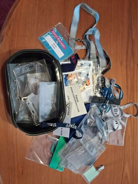Photo of free Lanyards and badge holders (Woodley RG5) #1