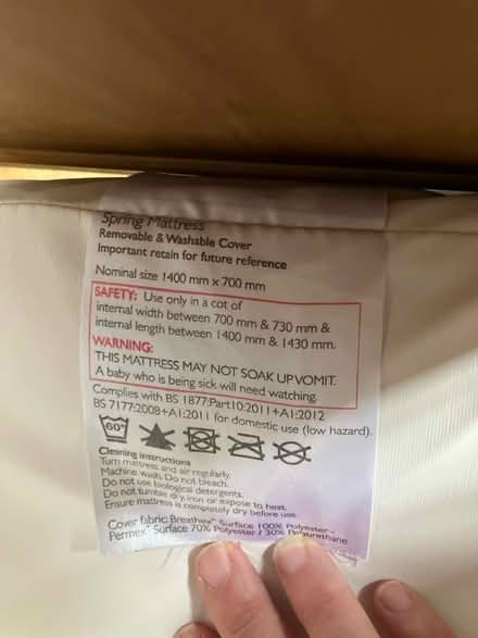 Photo of free Toddler/Child Bed with Mattress (New Malden KT3) #2