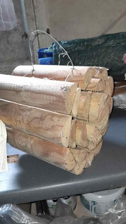 Photo of free Garden log roll edging (Hayes UB4) #1