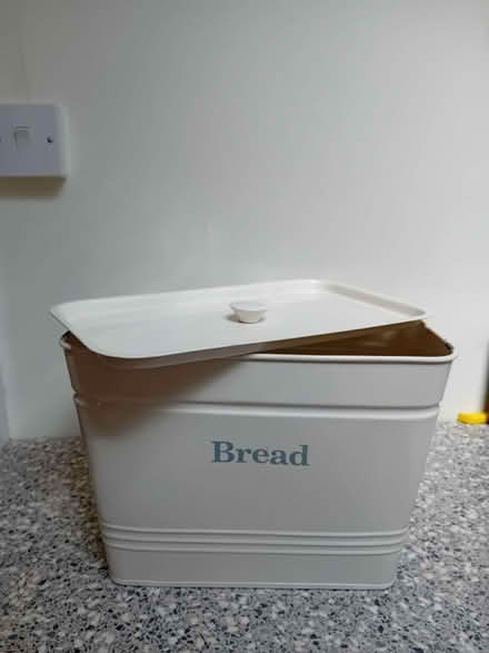 Photo of free Enamel bread bin (Moorfields BA2) #2