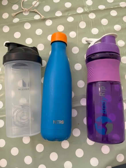 Photo of free 2 protein shakers and one bottle (highcliffe BH23) #1