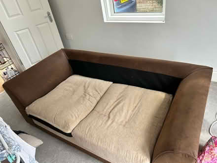 Photo of free 2 seater sofa bed (BH12) #3