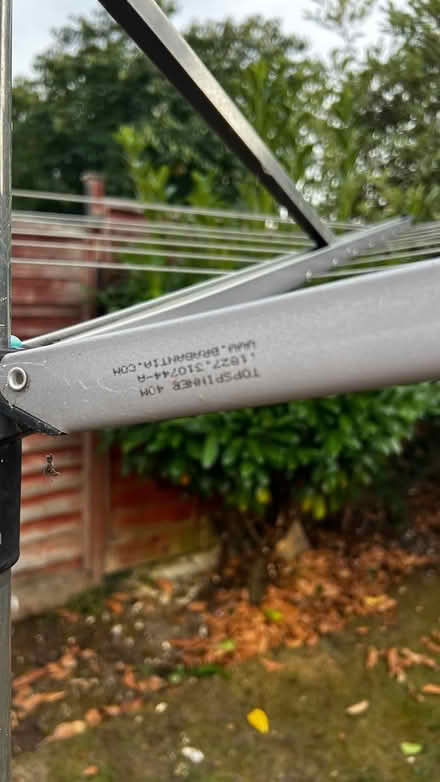 Photo of free brabantia rotary washing line (Basingstoke RG22) #4