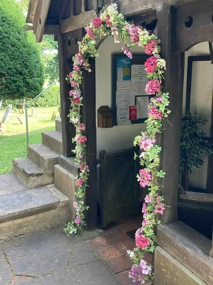 Photo of free Faux flower garland (Henfield BN5) #4