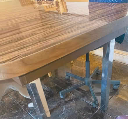 Photo of free Large stain resistant table (Greystones) #2
