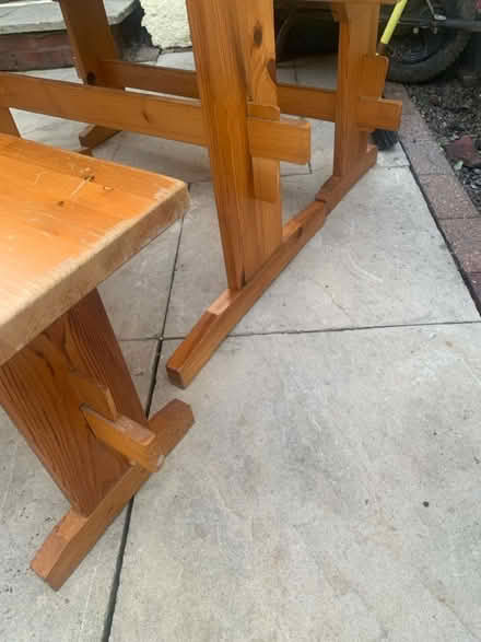 Photo of free Table and benches (Derby city DE1) #2
