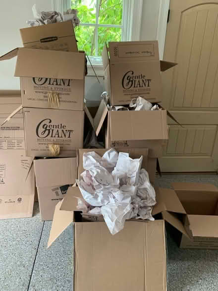 Photo of free Packing boxes and paper (Bristol RI) #2