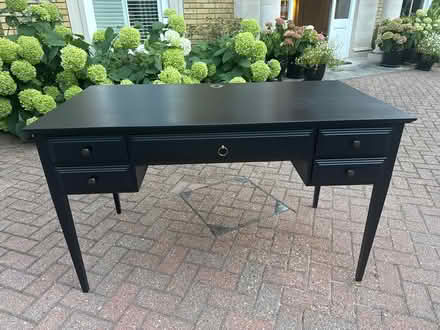 Photo of free Traditional black wooden desk (KT12) #1