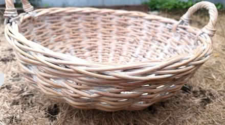 Photo of free large wicker basket (RM9 Upney/Becontree) #1