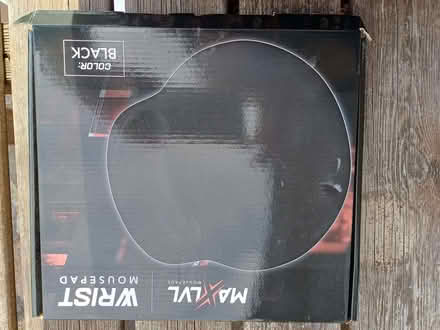 Photo of free Black MAXLVL Ergonomic Mousepad With Wrist Support (Orgreave S13) #1