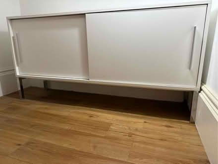 Photo of free White TV Unit/Sideboard (Crookes S10) #1