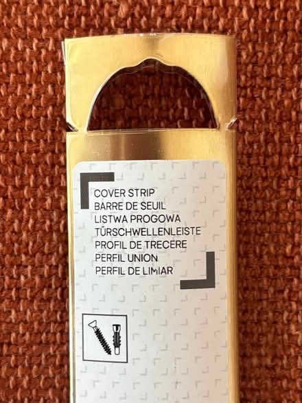 Photo of free Brass cover strip for doorway (Heeley, S2) #2