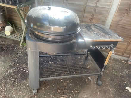 Photo of free Large charcoal bbq and cover (Garston WD25) #1
