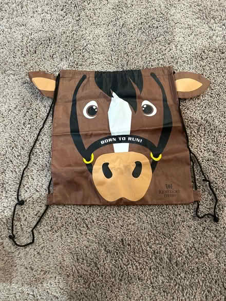 Photo of free Horse drawstring backpack (Owings Mills,MD) #1