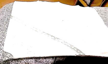 Photo of free Large white Broderie Anglais Tablecloth/Throw (Eaton NR4) #1