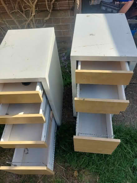 Photo of free filing plus 2 draws cabinets x2 (Cox Green SL6) #2