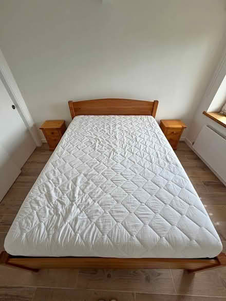 Photo of free Double mattress + Protection Cover (Harrow HA1) #1