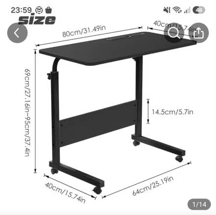 Photo of free Small PC desk (Bow (E3)) #1