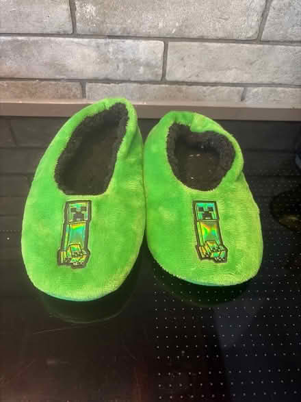 Photo of free Child’s Minecraft Slippers (Tilehurst RG30) #1