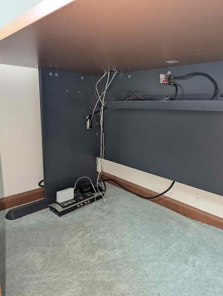 Photo of free Desk & Under File Cabinet (New Paltz) #4