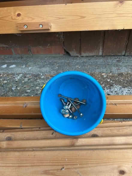 Photo of free Pine double bed frame (Linkhill TN18) #2