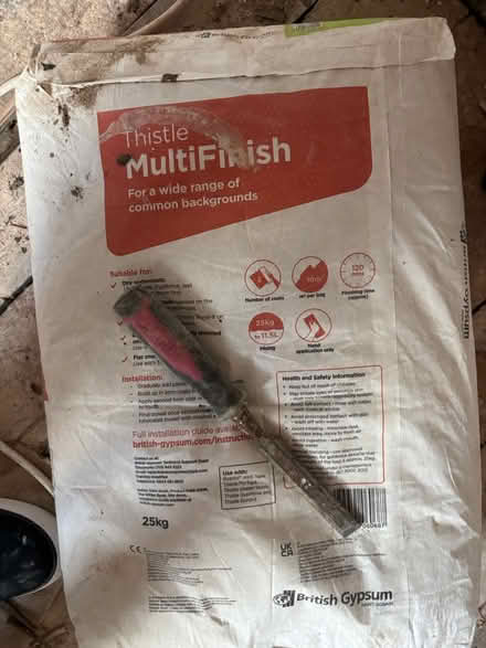 Photo of free Multi-finish plaster (Wycombe Marsh HP11) #1