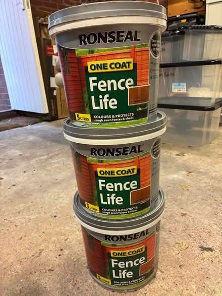 Photo of free Ronseal one coat fence life (Great Boughton CH3) #1