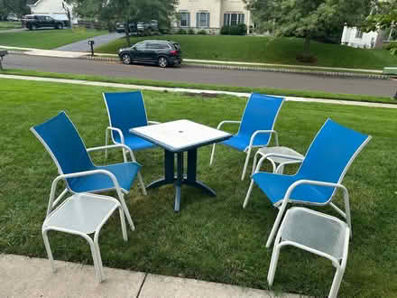 Photo of free Chairs, tables - outdoor (near TurkPark 1) #1