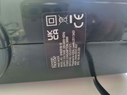 Photo of free Asda Electric Mixer (Woburn Sands MK17) #3
