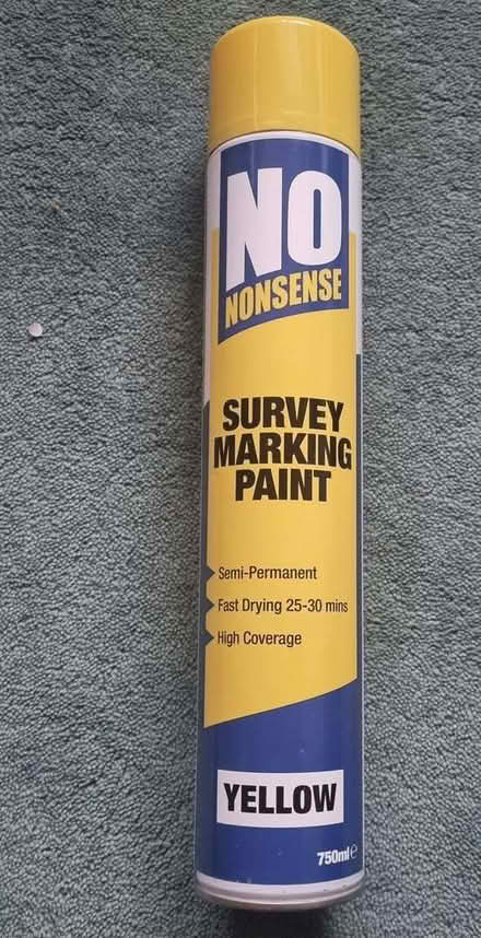 Photo of free Yellow Survey Marking Paint Spray (Colinton EH13) #1