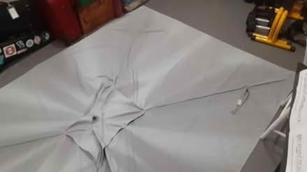 Photo of free Garden umbrella fabric (Southdown and Truscott) #2