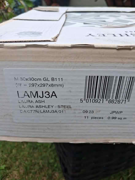 Photo of free Laura Ashley tiles (Walkinstown) #2