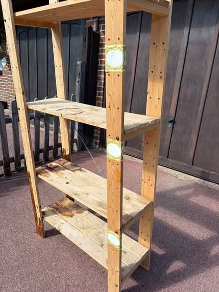 Photo of free Wooden storage shelving (Tunbridge Wells S. TN2) #2