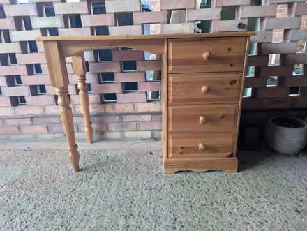 Photo of free Desk/Dressing Table Pine (Downes Head EX17) #1