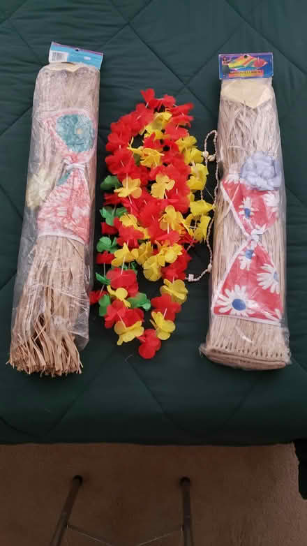 Photo of free Hawaiian hula skirt set and leis (Severn off Quarterfield Road) #1