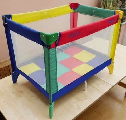 Photo of free Travel Cot/Playpen, child's loo seat & potty (Ealing W5) #1