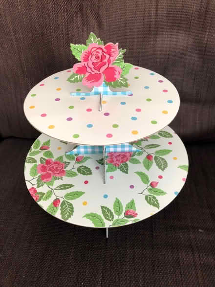 Photo of free 2-tier cardboard cake stand (Stoke Gifford BS34) #2