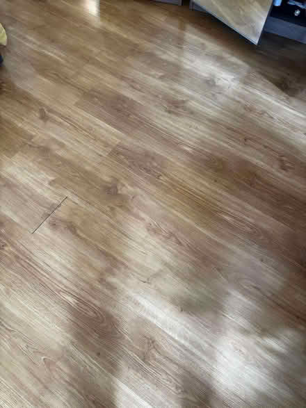 Photo of free Used oak-effect laminate flooring approx. 40 m2 (Lavender Hill SW11) #2