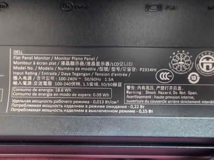 Photo of free Dell monitor & stand (Ecclesall, S11) #2