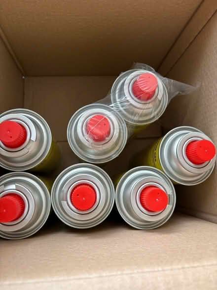 Photo of free 7 gas bottles for weed burner etc (Oswestry SY11) #2