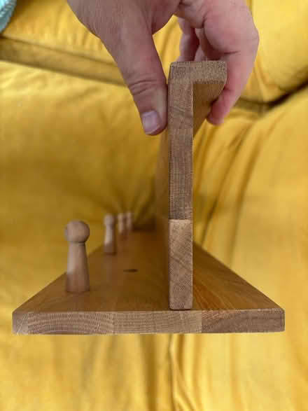 Photo of free Wood picture shelf and coat hook (Crystal Palace/Sydenham SE26) #1