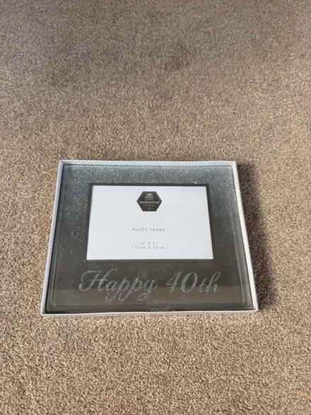 Photo of free Happy 40th Frame 4”x6” size (Wickford SS11) #1